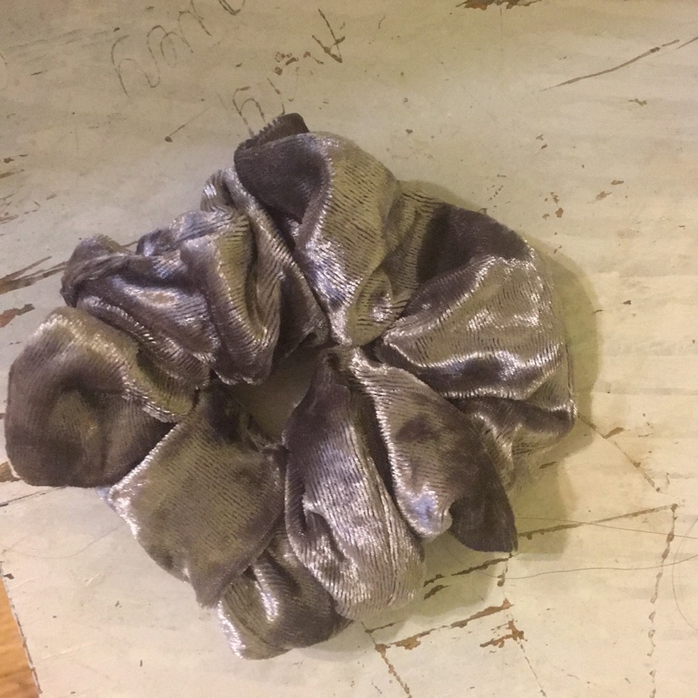 Grey Scrunchie